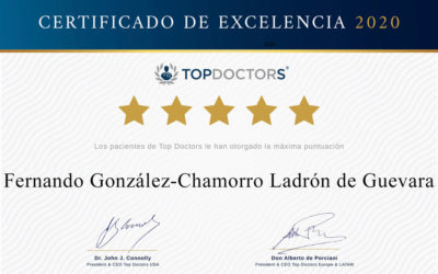 Fernando González-Chamorro, certificado en excelencia por Top Doctors